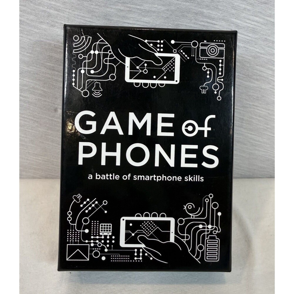 Game Of Phones Party Card Game Complete Smartphone Family Game Night Interactive